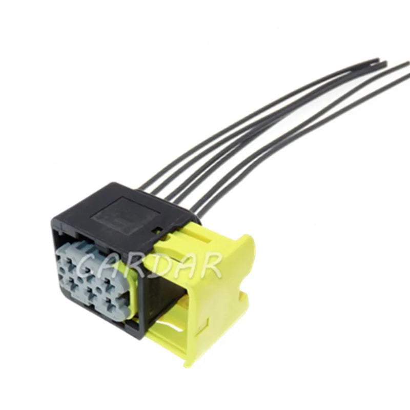 6 Pin 2-1418437-1 3.5 Series Auto Modification Wire Connector Grey Car sealed Plug Auto Accessories