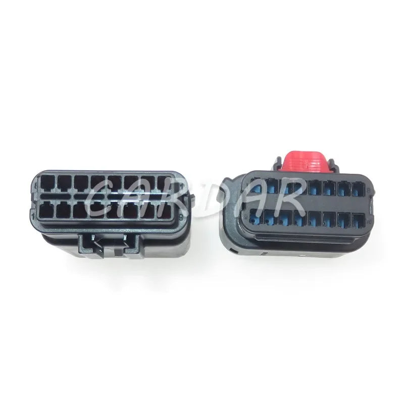 16 Pin 33472-1601 33482-1601 Headlight Socket Automotive Lamp Light Connector For Ford Focus Mondeo EDGE Fiesta 33472-1740