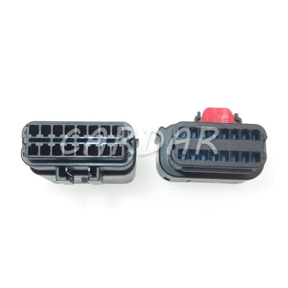 16 Pin 33472-1601 33482-1601 Headlight Socket Automotive Lamp Light Connector For Ford Focus Mondeo EDGE Fiesta 33472-1740