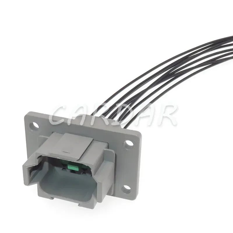 8 Pin DT04-8P-L012 DT06-8S Auto Large Current Power Sealed Connector With Flange Wiring Terminal Socket