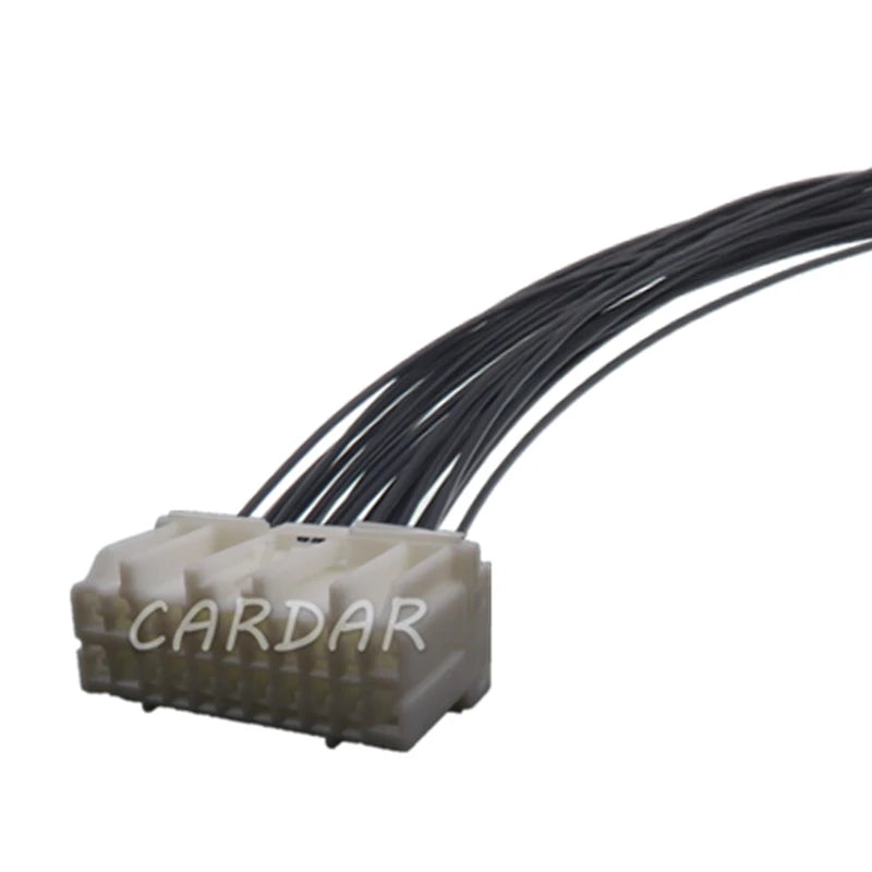22 Pin 917989-1 Auto Electrical Wiring Connector Giexceed Car Cable Socket With Terminals