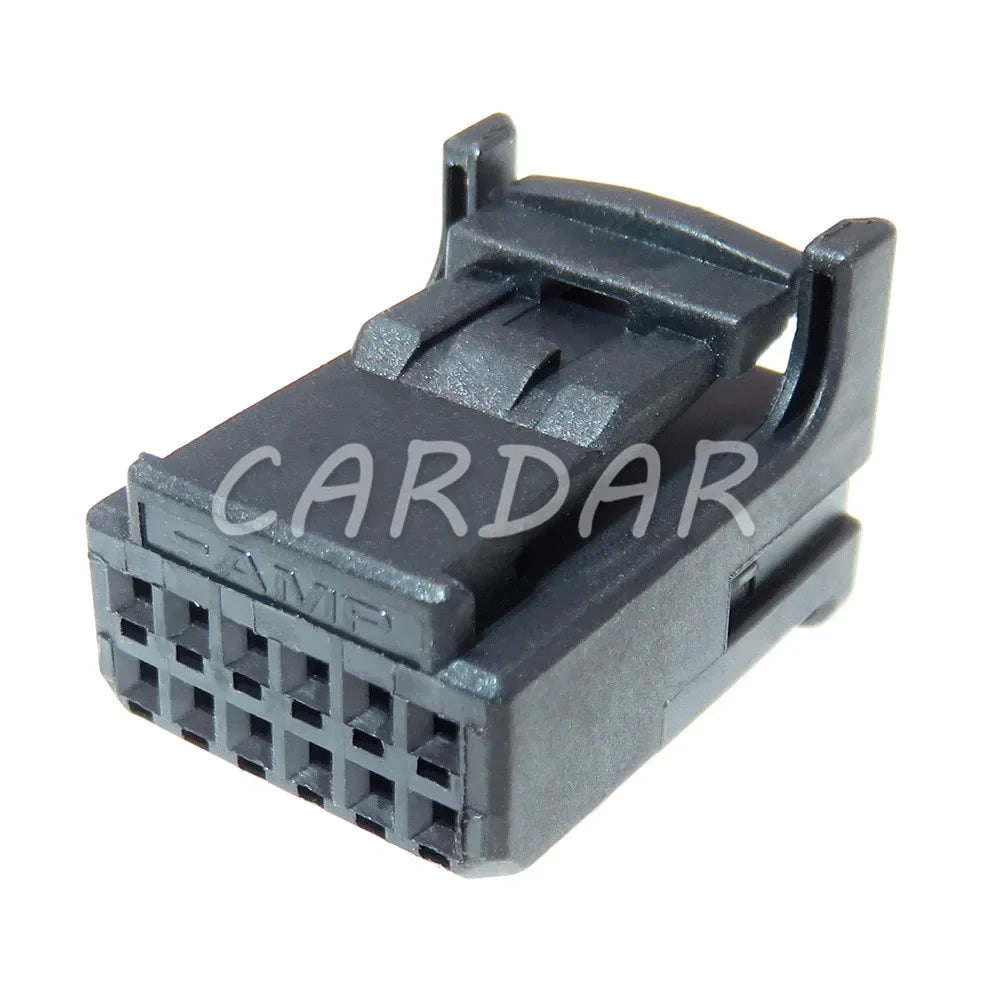 12 Pin 1318774-2 1473407-1 Auto Wire Electric Connector 90980-12222 Black Automotive Cable Socket With Terminals 12222
