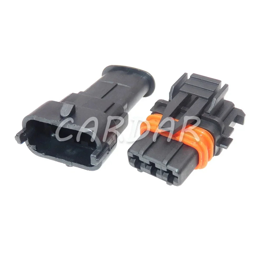 3 Pin 368161-1 Car Wiring Terminal Waterproof Socket For Hyundai Idle Motor/Intake Pressure Sensor