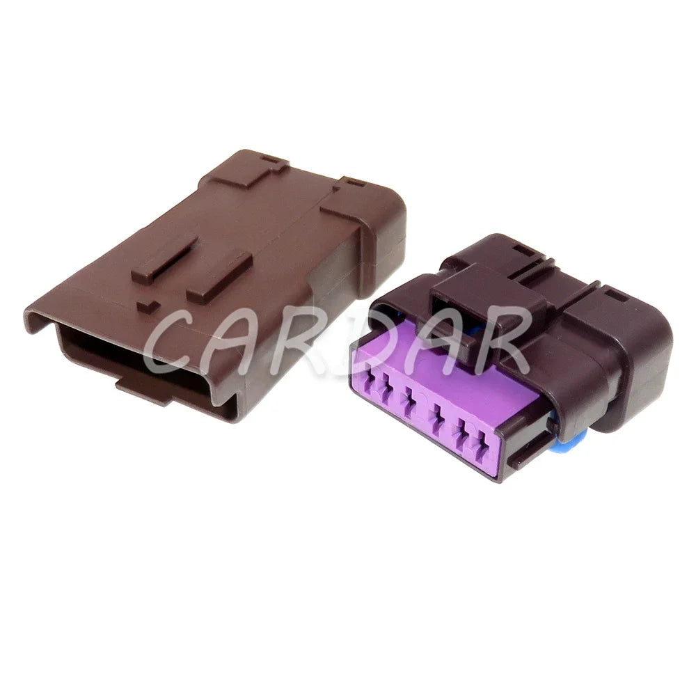 6 Pin Auto Fuel Oil Gasoline Pump Wiring Terminal Male Female Waterproof Socket 211PC062S1049 211PL062S1049