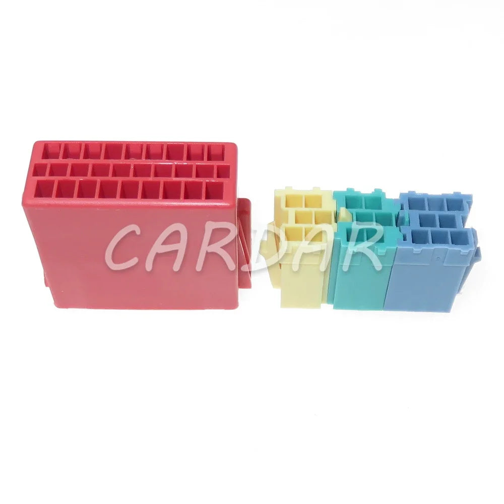 20 Pin Universal Mini ISO Radio Socket ISO Adapter Connector Car Radio Connectors Wiring Plug For Cars VW Audi Skoda