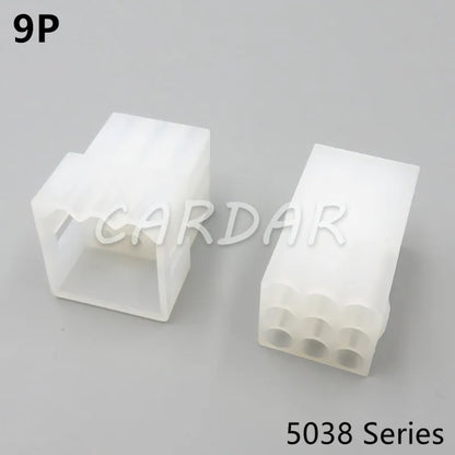 5038 Series Connector 2P 3P 4P 5P 6P 9P 12P 15P Female Male Socket Kits With Terminals Electronics Accessories Plug