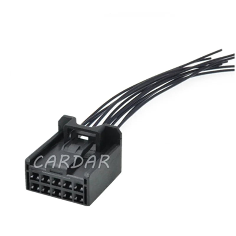 10 Pin Automobile Electric Cable Connector Auto Socket With Terminal