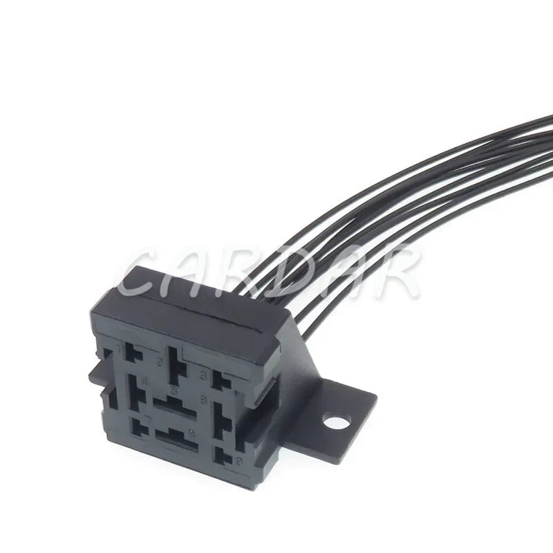 Portal fusible de relé automotriz de 9 pines, conector Giexceed con zócalo de cable y terminales