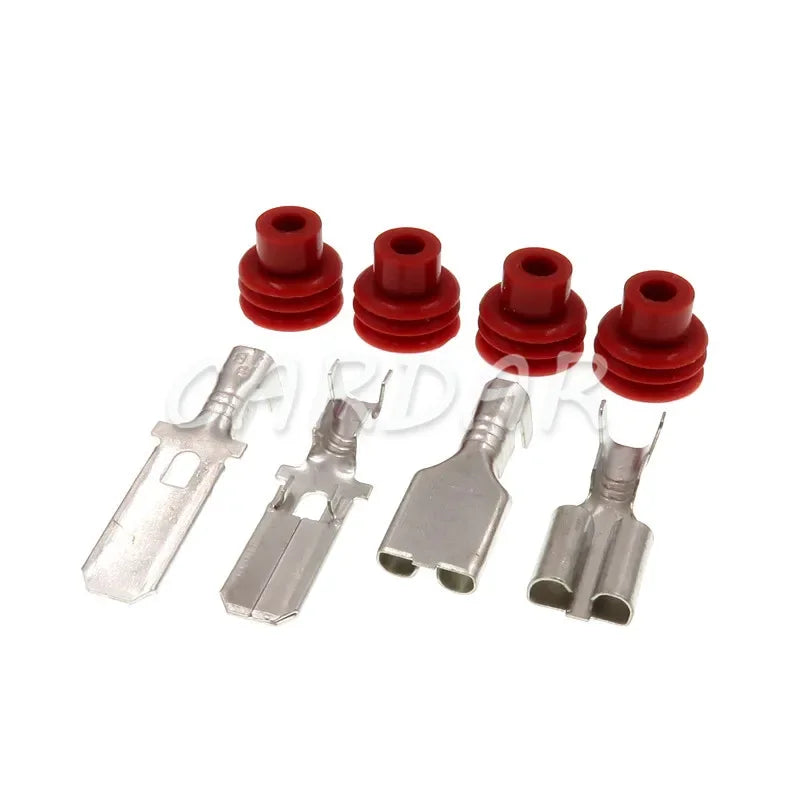 2 Pin 344075-1 Waterproof Connector Electrical Fan Socket For Nissan Subaru Infiniti
