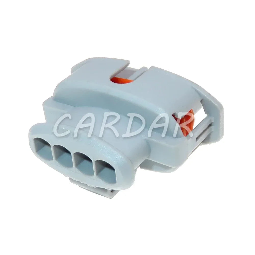 4 Pin 3.5 Series Grey Auto Waterproof Plastic Housing Wiring Terminal Socket With Terminal And Rubber Seals