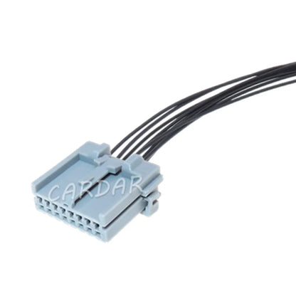 8 Pin 1.2 Series Grey Automotive Cable Socket Auto Parts Car Unsealed Electric Wiring Connector