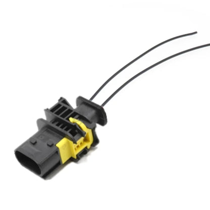 2 Pin 1-1418483-1 1-1703839-1 1-1703841-1 3.5mm Automotive Connector Waterproof Socket Plug With Rubber Seal And Terminal