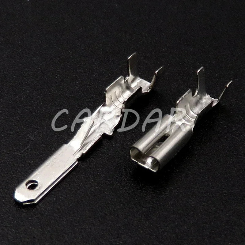 1 Pin 2.8 Series 626063 626062 Automobile Plastic Socket Unsealed Wiring Harness Female Male Connector