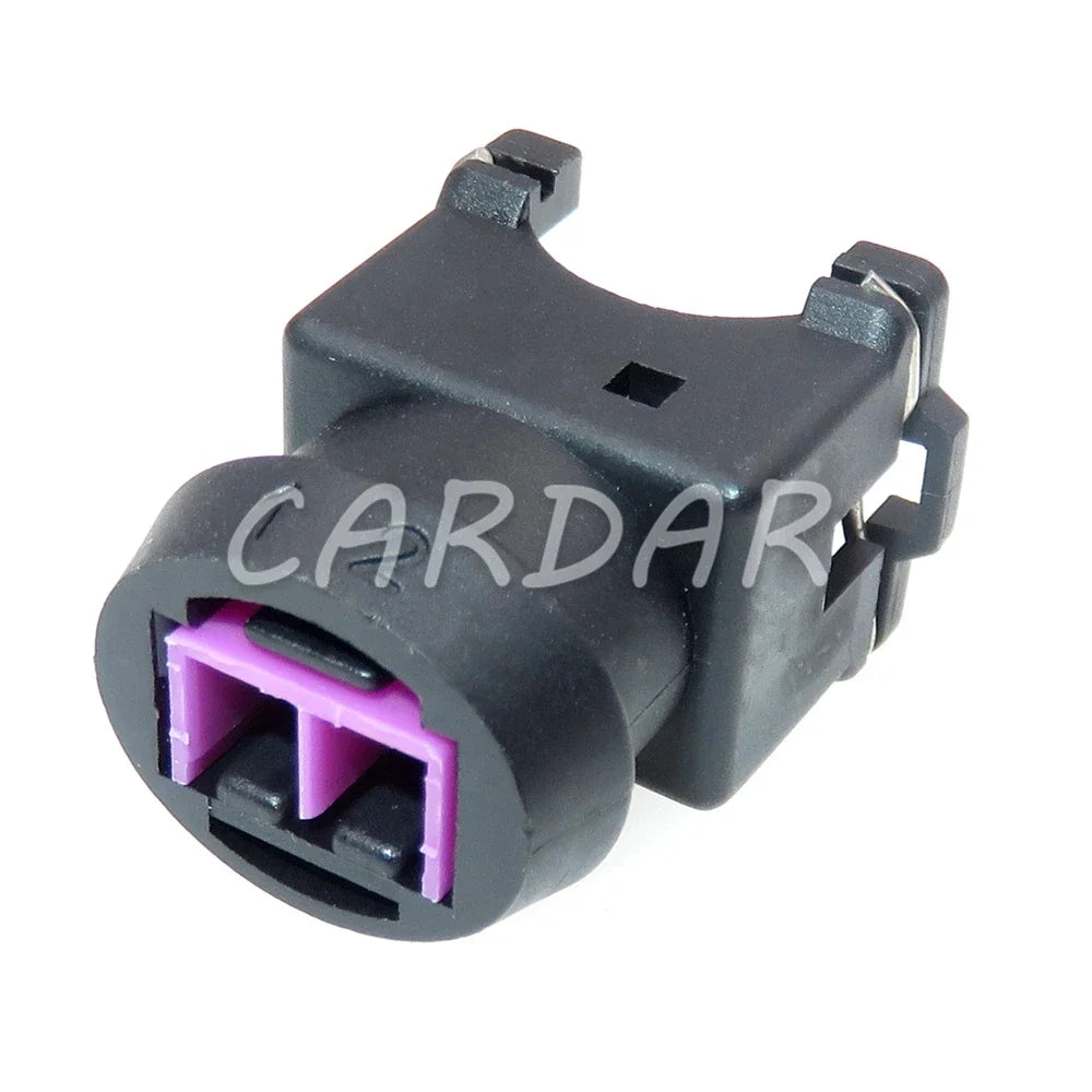 2 Pin Automobile Unsealed Connector Auto Wire Harness Socket with Terminal Car Modification Adapter
