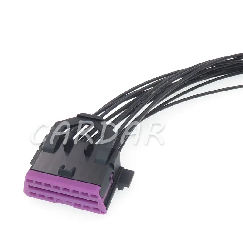 16 Pin 3A0972695A 8D0972695H Automotive OBD Socket Auto Diagnostic Plug Wiring Harness Connector For VW Audi