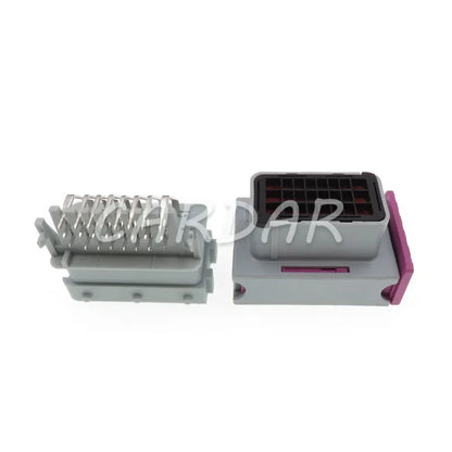 24 Pin FCI 211PC249S8005 HCCPHPE24BGYB90F Automotive ECU Connector PCB Socket Grey Plug For Cars Auto Parts