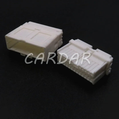 24 Pin Car Parts Auto Electric Cable Plastic Housing Unsealed Socket With Terminal 1123364-1 MG653033 1123387-1