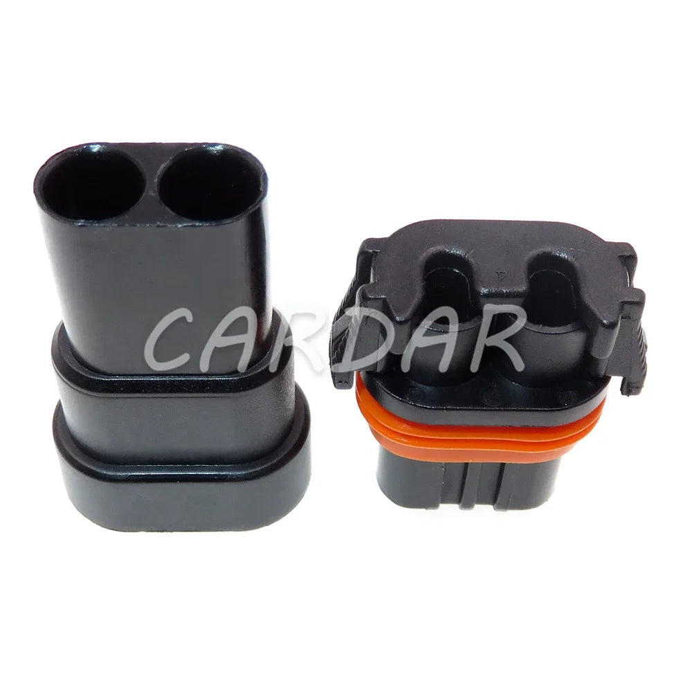 2 Pin 12059183 12059181 DJ9006 9006 Automotive Waterproof AC Power Wiring Connector HID Cable Plug Light Socket For Car