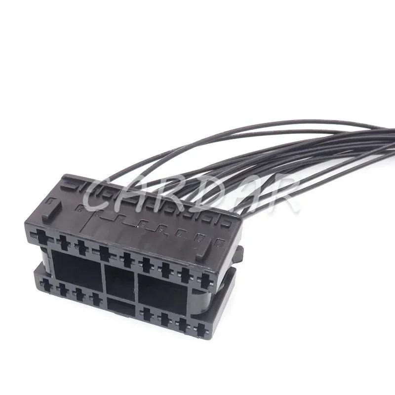 17 Pin 1J0 972 999 Car Auto Headlight Cable Socket Automotive Light Lamp Plug 1J0972999 For VW
