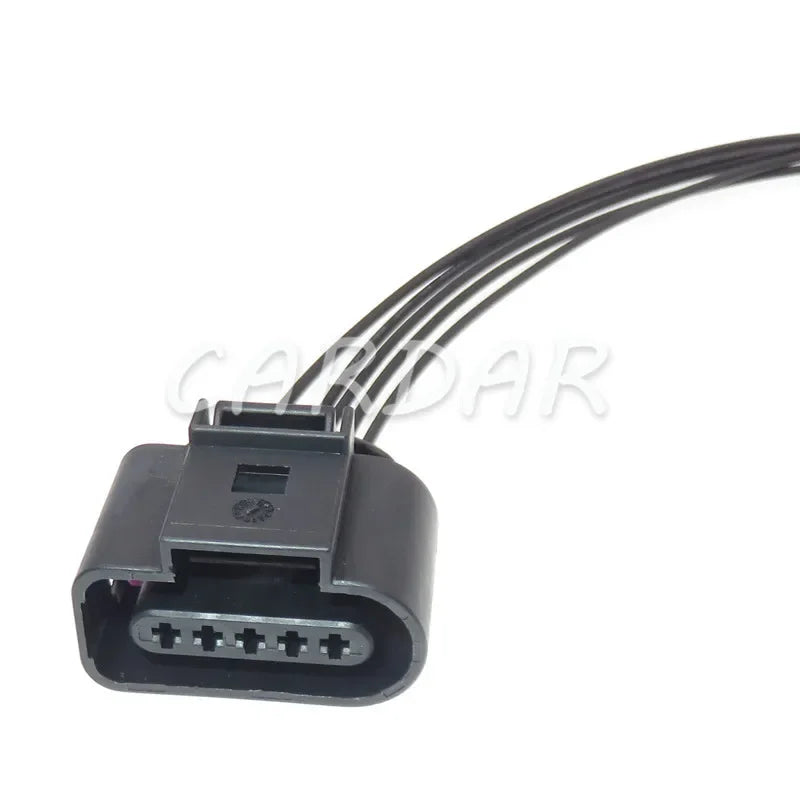 5 Pin 1.5mm Car Flowmeter Wiring Harness Waterproof Socket For VW Audi 1-969920-1 6N0973805 1J0973705