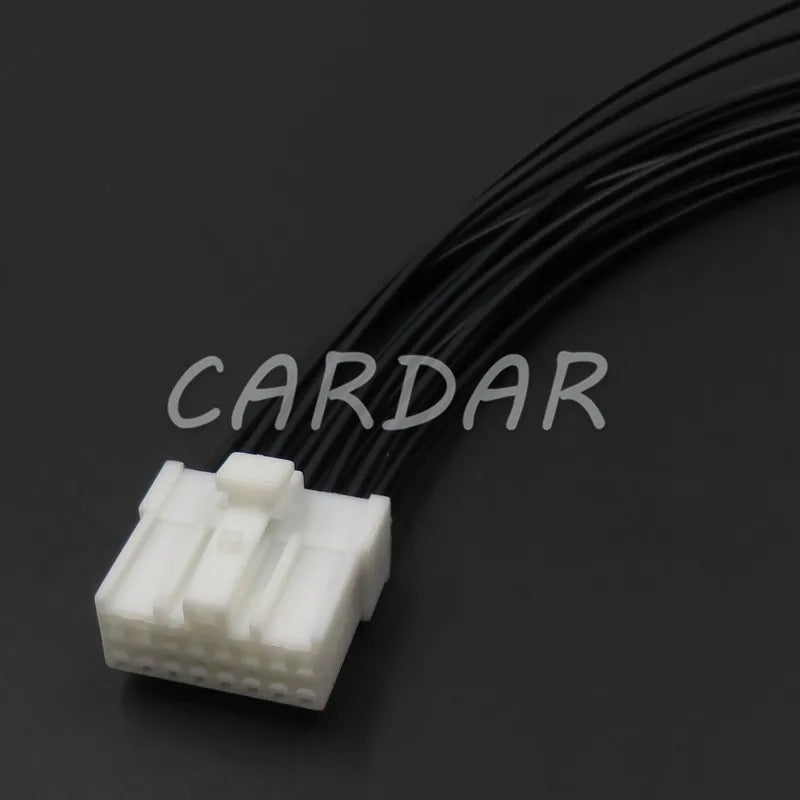 16 Pin MG610360 7123-7169 Auto CD Audio Wire Plug AUX Modification Wire Socket For Mazda