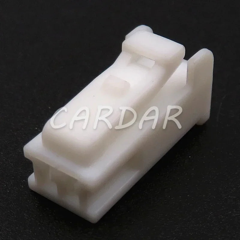 2 Pin 1.2 Seires White Automobile Wiring Plastic Male Plug Female Socket Unsealed Connector With Terminal