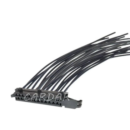 25 Pin 827534-1 Auto Car Wiring Harness Connector Automotive Socket With Terminals