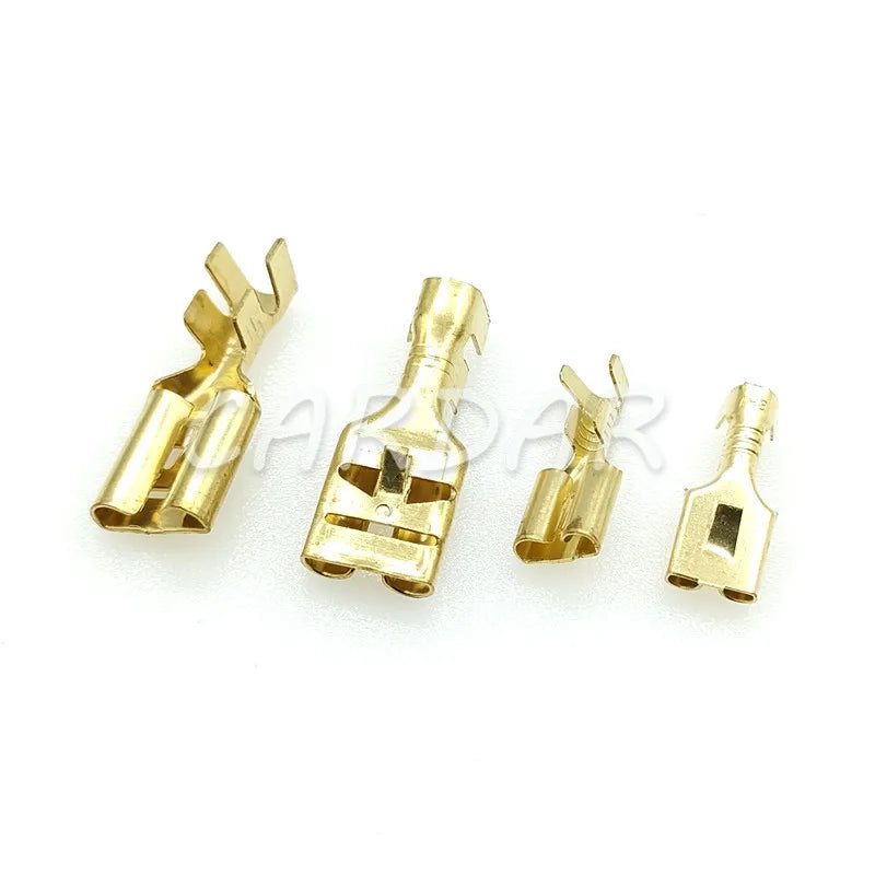 5 Pin Plug Auto High Current Connector 6.3mm 9.5mm Relay Socket With Terminals