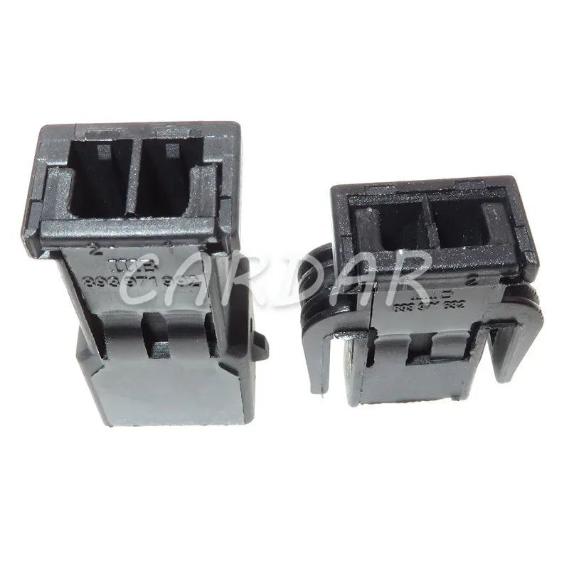 2 Pin 893 971 632 / 893 971 992 ABS Sensor Plug Automotive Connector Door Light Lamp Socket For VW