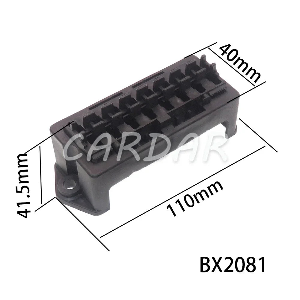 8/10/12/15 Way Standard Automobile Circuit Controller Box with Crimp Terminal Middle Car Blade Fuse Holder