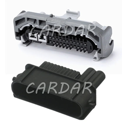 24 Pin  6189-7426 90980-12A92 Auto Headlight Assembly Wire Harness Connector Automotive Wiring Socket For Toyota Lexus TS