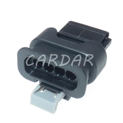 4 Pin 805-122-541 Car Female Socket Auto Exhaust Pipe Electronic Valve Dedicated Wiring Connector with Pins Rubber Seals