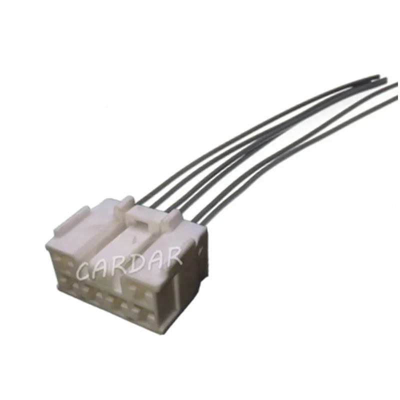 6 Pin Auto Cable Connector Automobile Unsealed Socket Car Plastic Housing Plug 6520-1465