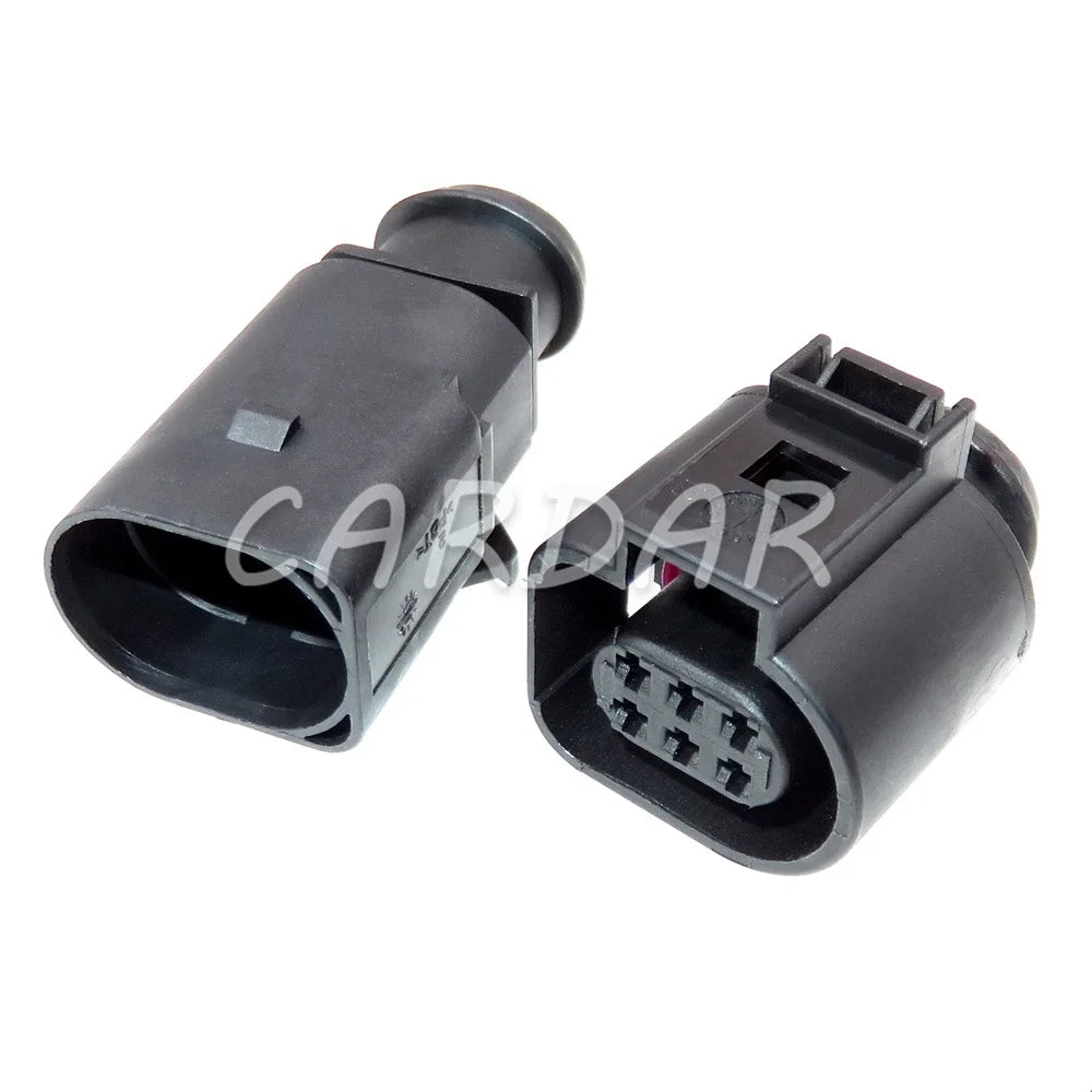 6 Pin 1.5mm 3B0973813 1J0973713 Auto Temp Sensor Plug Waterproof Electrical Wire Connector For Car Truck VW