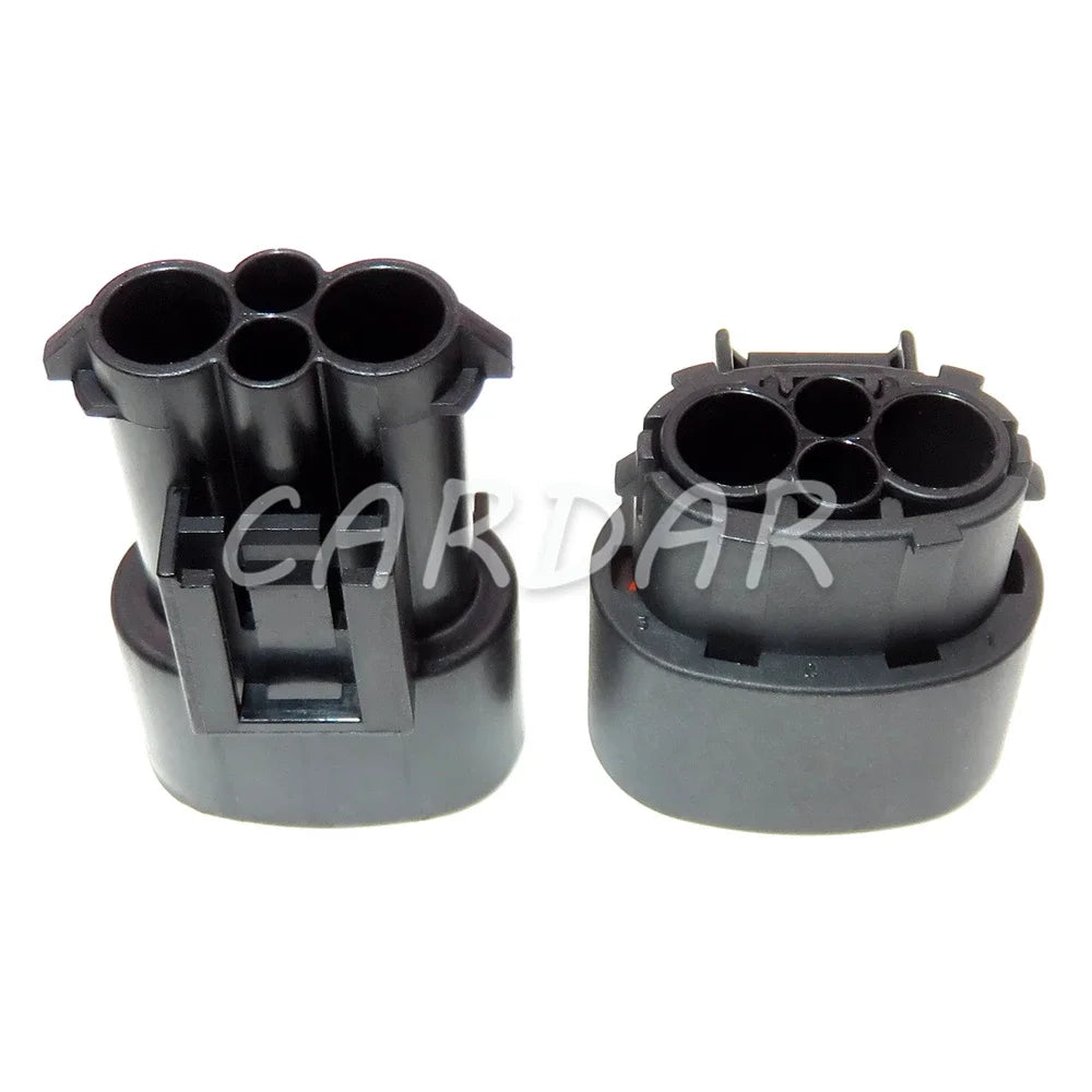 4 Pin 3.5 6.3 Series Automobile Cab Start Relay And Gasoline Pump Assembly Wire Socket For VW