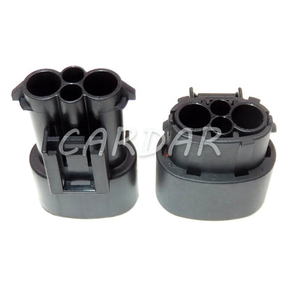 4 Pin 3.5 6.3 Series Automobile Cab Start Relay And Gasoline Pump Assembly Wire Socket For VW