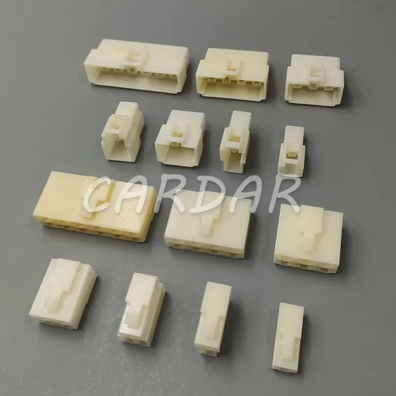6.3 Series 1 / 2 / 3 / 4 / 6 / 8 / 12 Pin Automotive Wire Connector Motorcycle Socket With Terminals Pins Electric Vehicle Plug