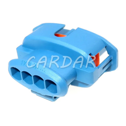 4 Pin 3.5 Series Blue Waterproof Socket Automobile Electrical Connector Wiring Harness Adapter