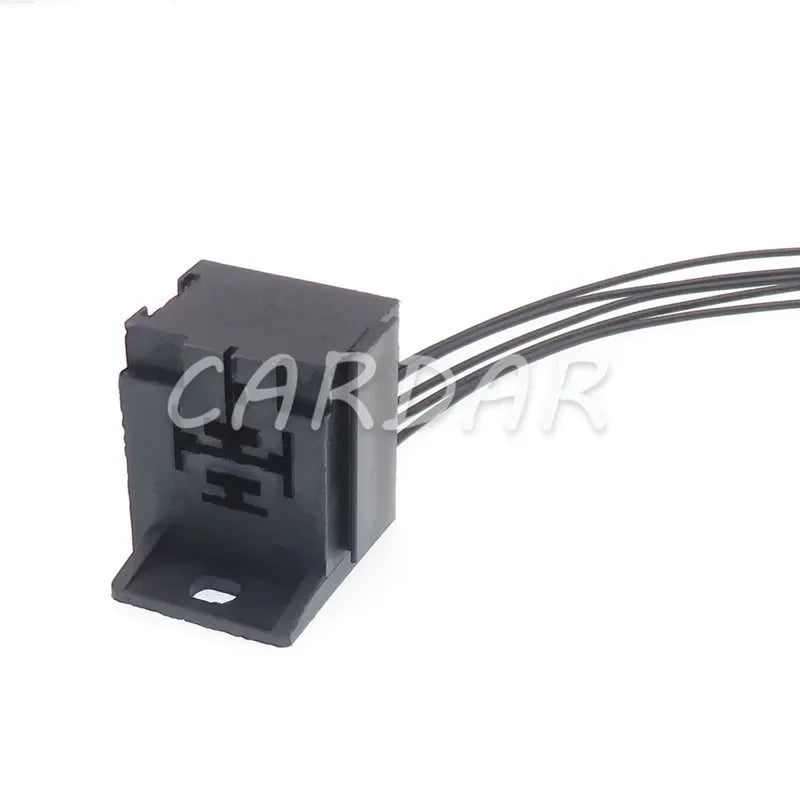 5 Pin 5 Ways Auto Relay Socket 6.3 Automotive Electric Plastic Wire Connector