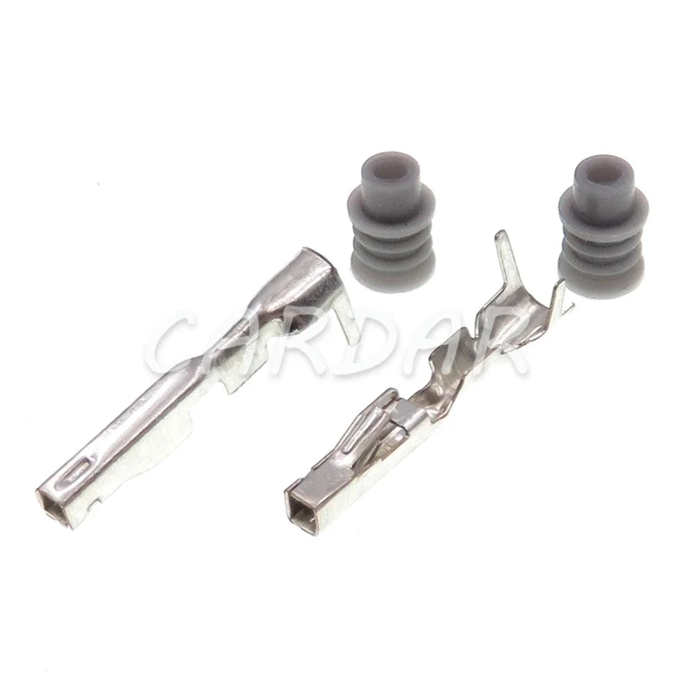 6 Pin 1.2 Series Automotive Electric Cable Plastic Housing Socket With Terminal and Rubber Seals For VW Audi