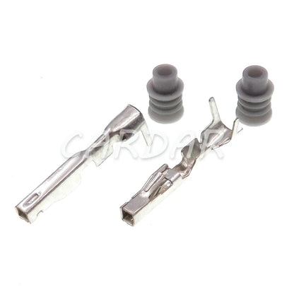 6 Pin 1.2 Series Automotive Electric Cable Plastic Housing Socket With Terminal and Rubber Seals For VW Audi