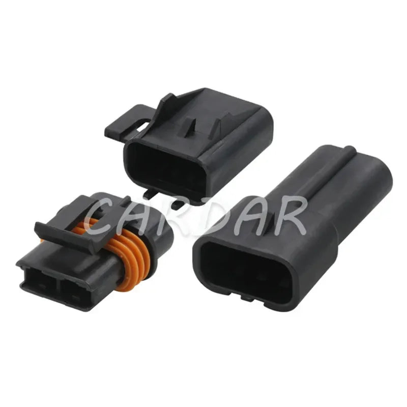 2 Pin 12033731 12033769 12103172 12034269 6.3mm Sealed Socket For Inline Fuse Wiring Automotive Connector