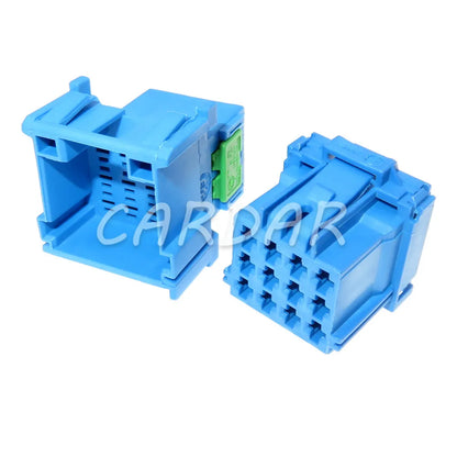12 Pin 3-967627-1 Automotive Male Plug Plastic Housing Female Socket 6-968972-1 3.5 Series Blue Car Unsealed Connector