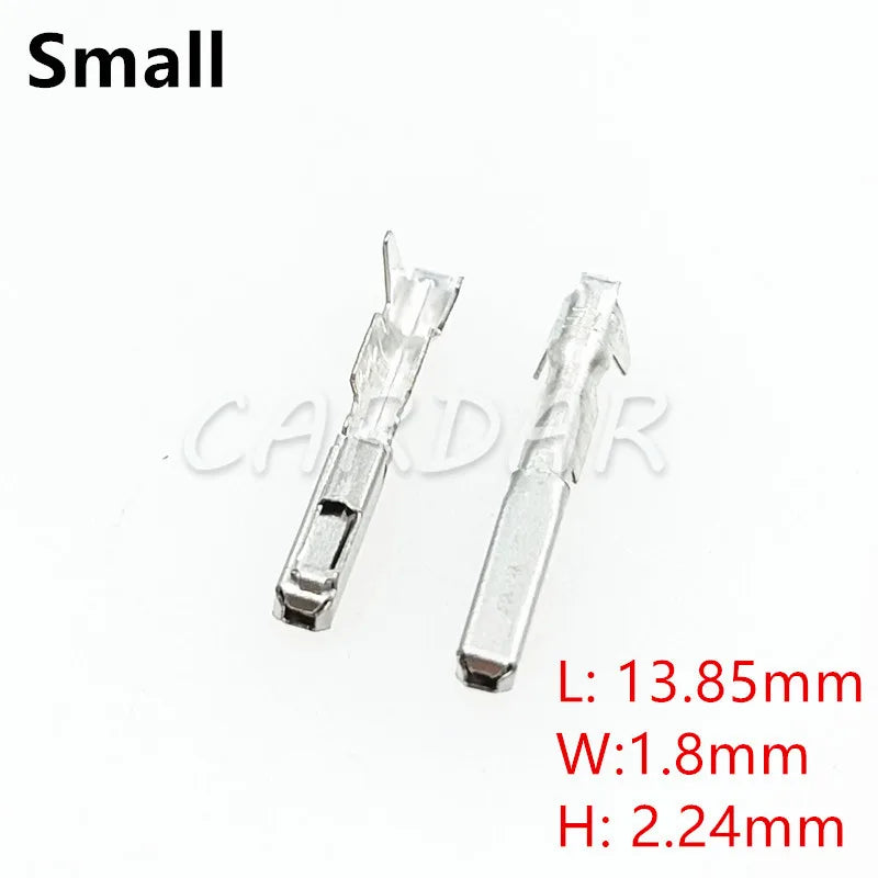 Auto Electrical Wire Loose Pin 5-968221-1 5-1241608-1 Brass Crimp Car Terminal For AMP TE ECU Connector EDC17 284743-1 284742-1