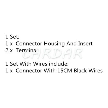 2 Pin 776522-2 Automobile Camshaft Sensor Wire Harness Socket Car Unsealed Connector Auto Accessories