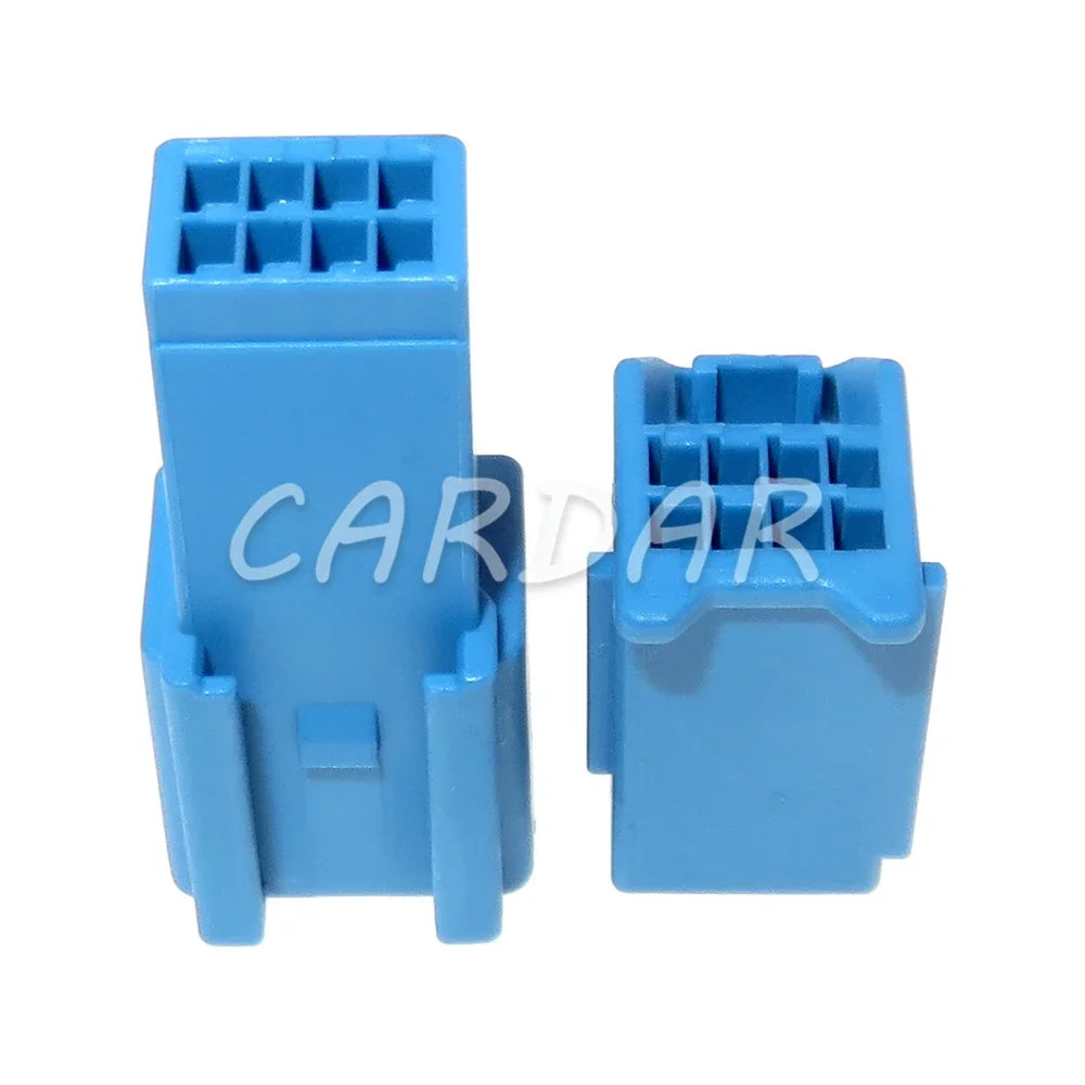 8 Pin Blue Car Unsealed Connector Automobile Male Female Plastic Housing Wire Socket 6098-6522