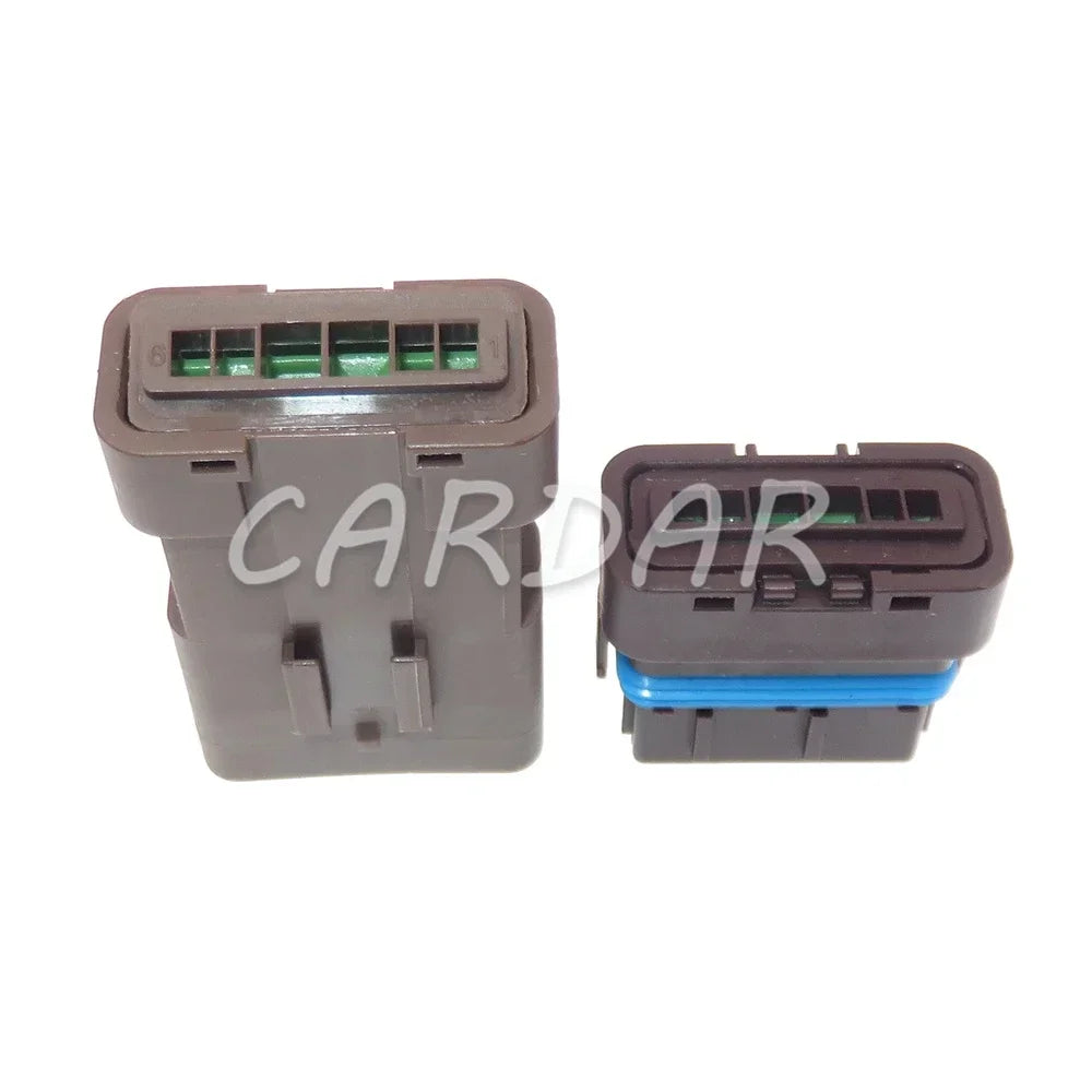 6 Pin 1.5 2.8 Series Automotive Composite Connector Car Fuel Pump Wiring Harness Socket