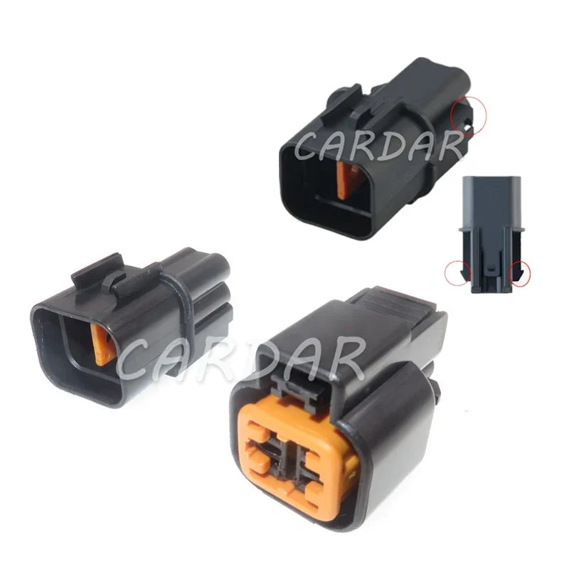 4 Pin PB621-04020 PB625-04027 Auto Connector Electric Socket Automotive Sensor Plug For Hyundai Kia