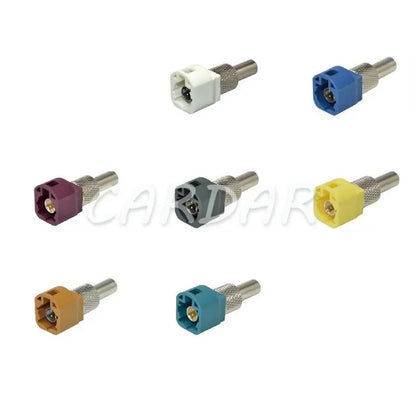 4 Pin Camera Connectors Automotive Audio Socket Universal Auto Fakra Connector