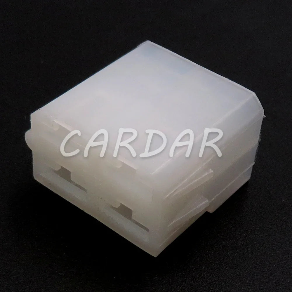 4 Pin 6.3 Series White Auto Connector High Current Oxygen Sensor Wiring Socket Female Male Adapter 180900
